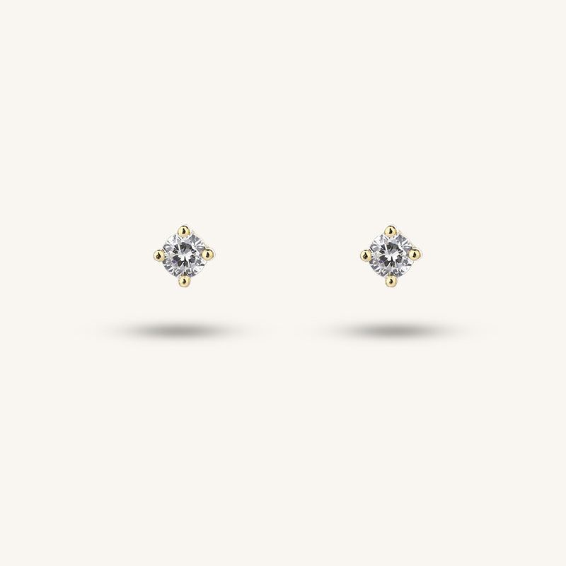 Golden Bloom Earring Set