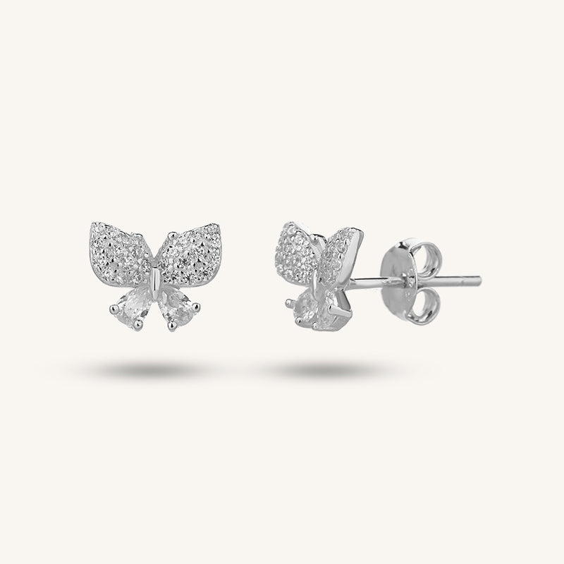 Luna Butterfly Stud Earrings
