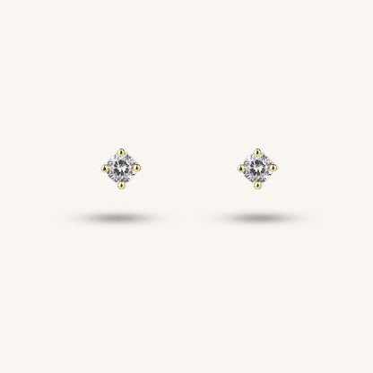 Golden Bloom Earring Set