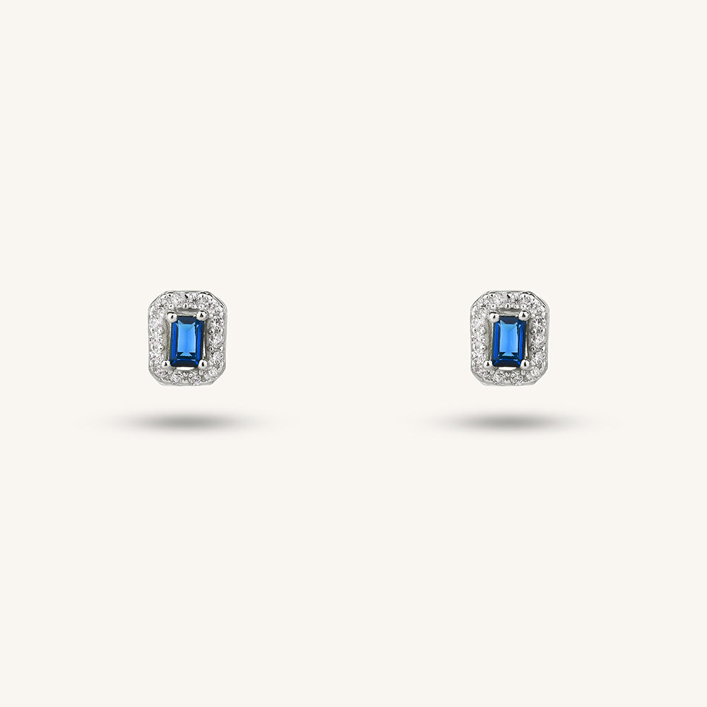 Sapphire Sugar Studs