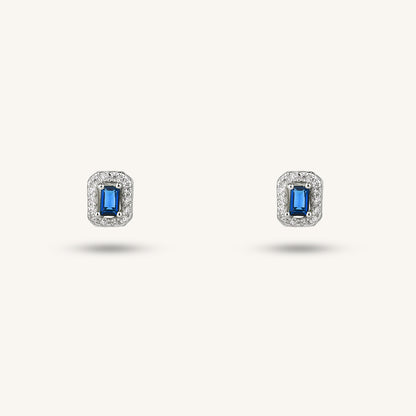 Sapphire Sugar Studs