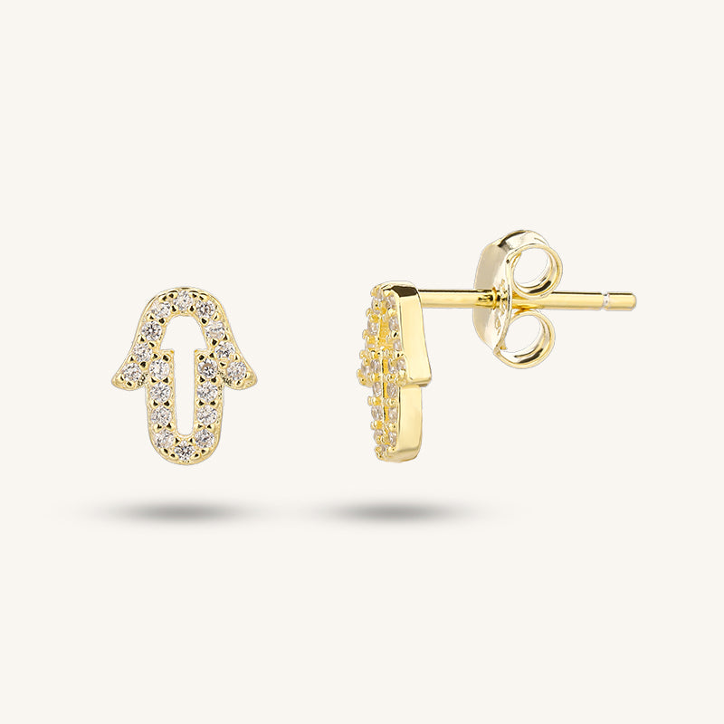 Gold Leaf Earrings