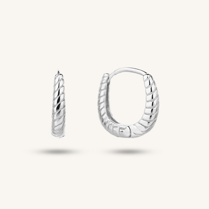 Braided Hoop Earrings