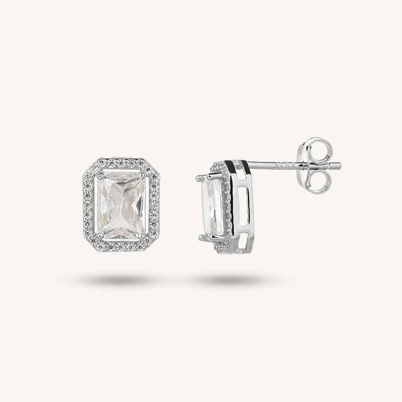Radiance Crystal Stud Earrings