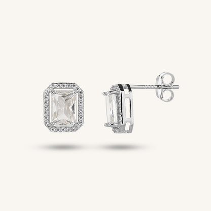 Radiance Crystal Stud Earrings