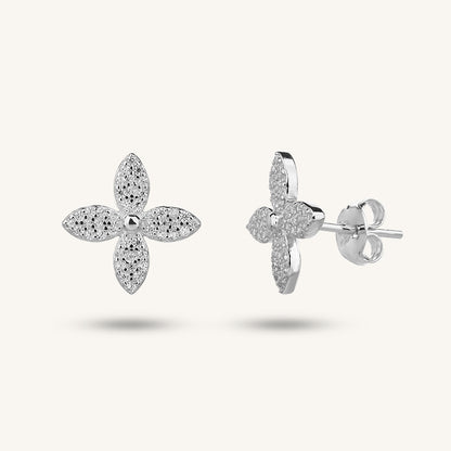 Lucky Clover Stud Earring