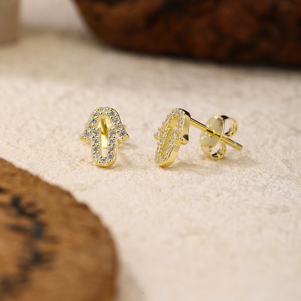 Gold Leaf Earrings
