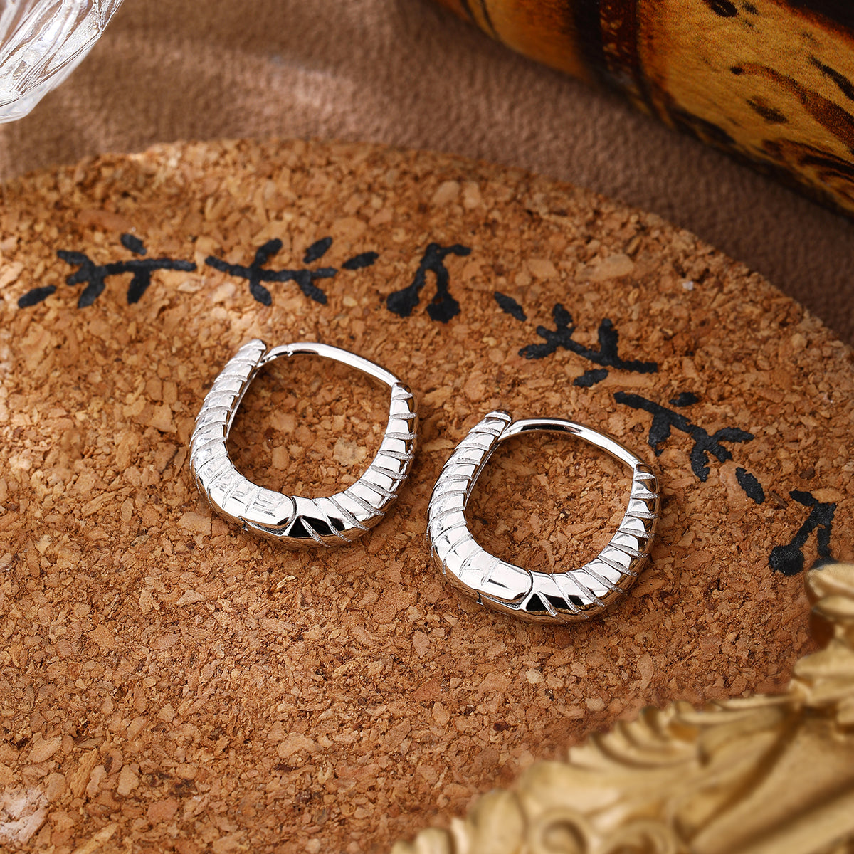 Braided Hoop Earrings