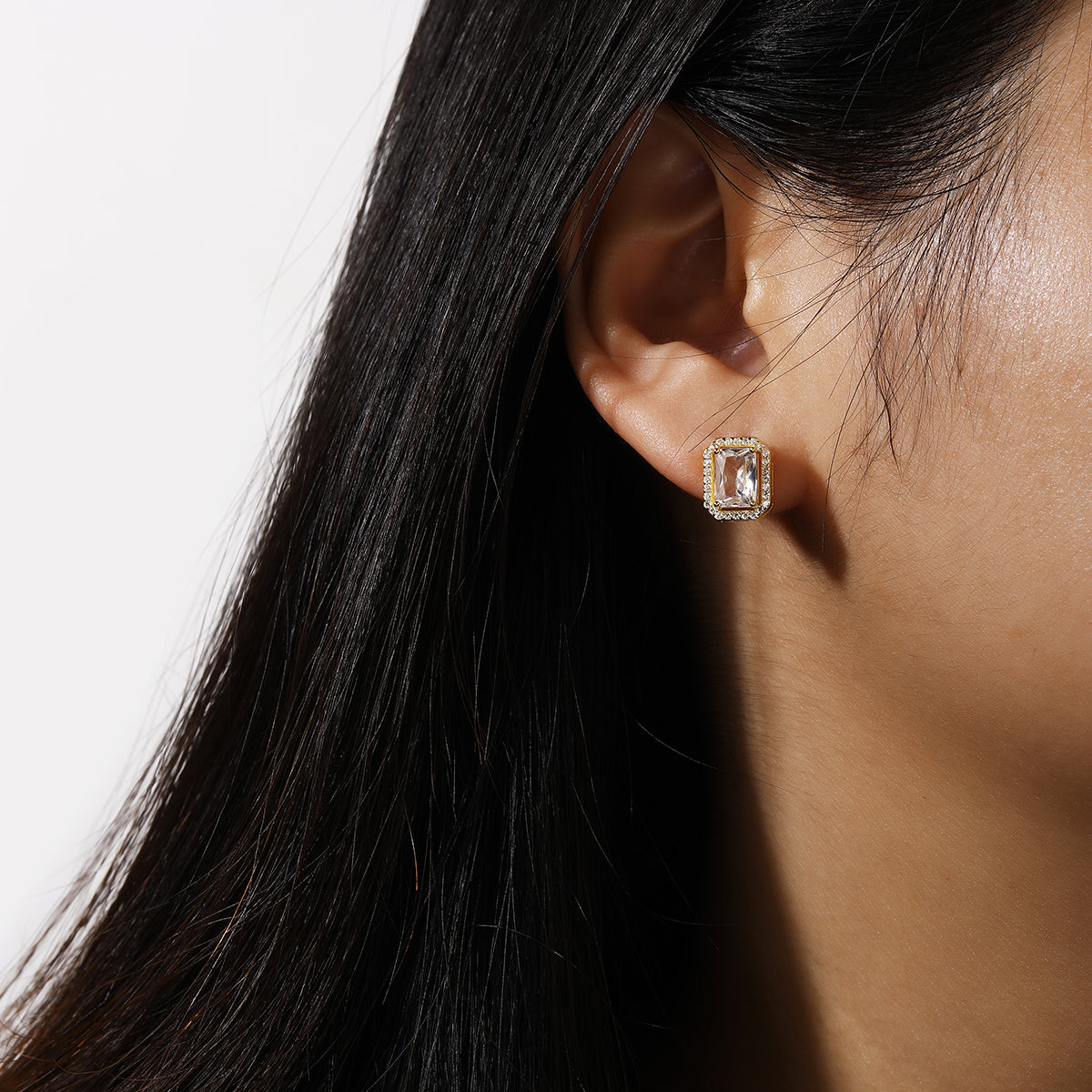 Radiance Crystal Stud Earrings