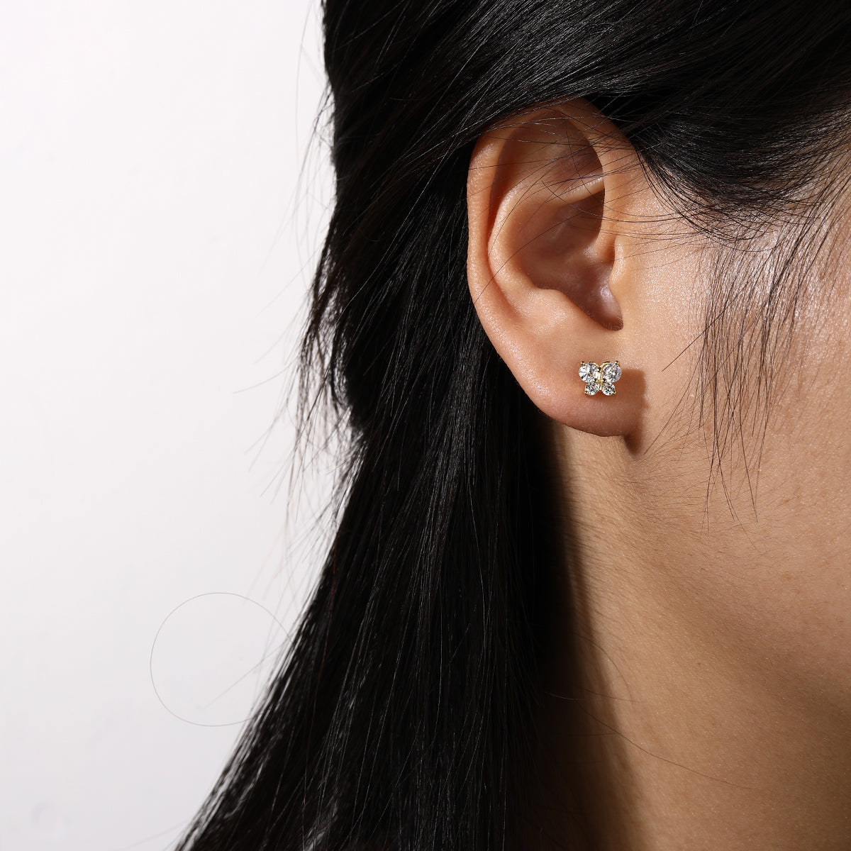 Golden Bloom Earring Set