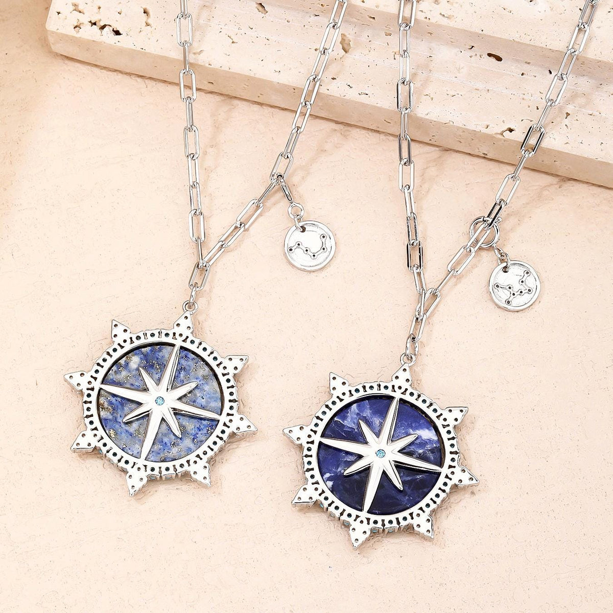 Zodiac Compass Necklace