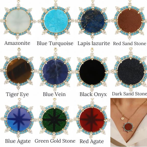 Zodiac Compass Necklace