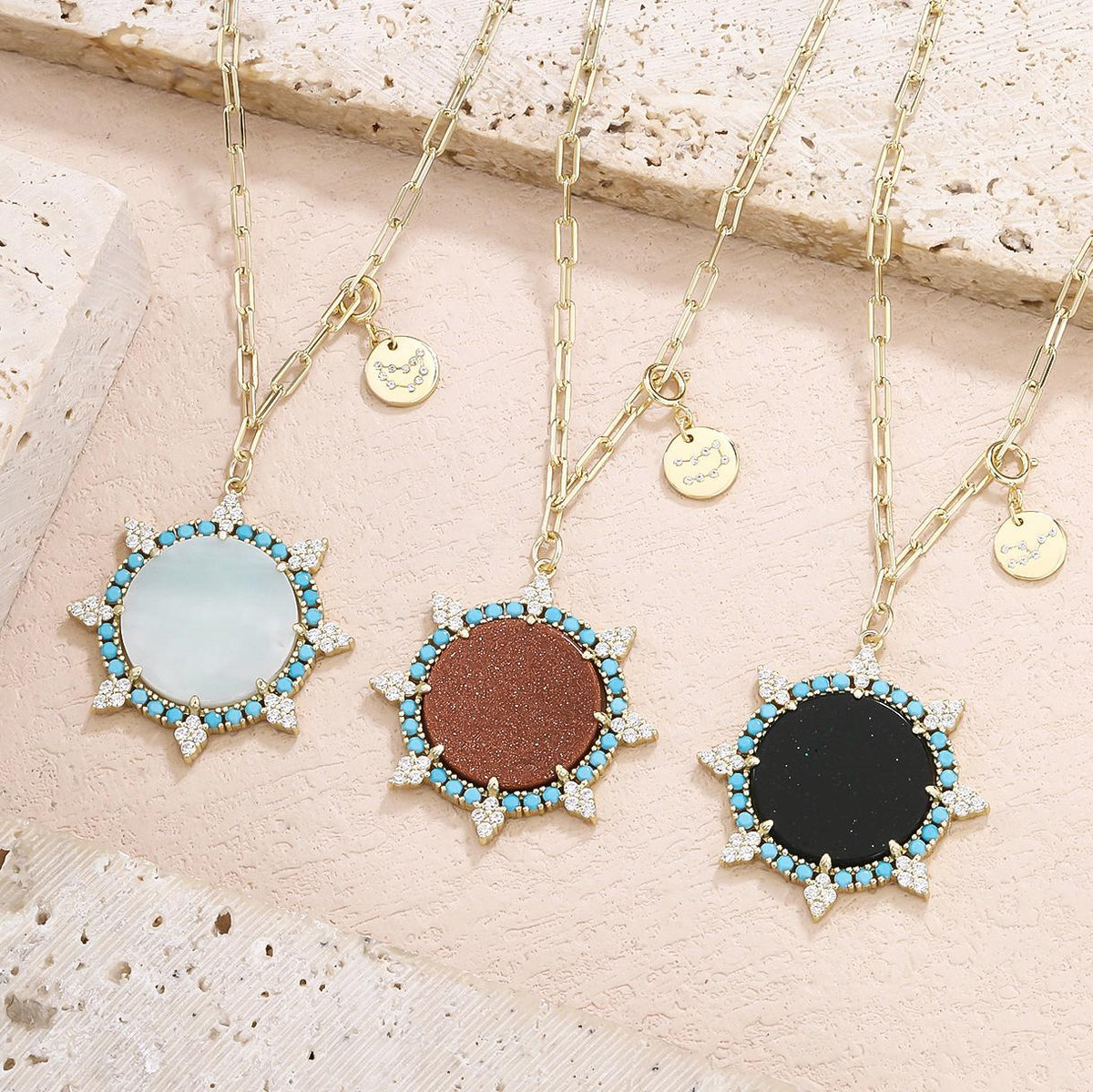 Zodiac Compass Necklace