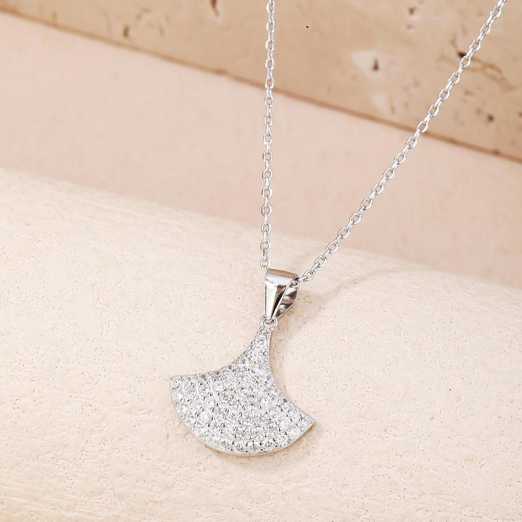Ginkgo Leaf Pendant Necklace
