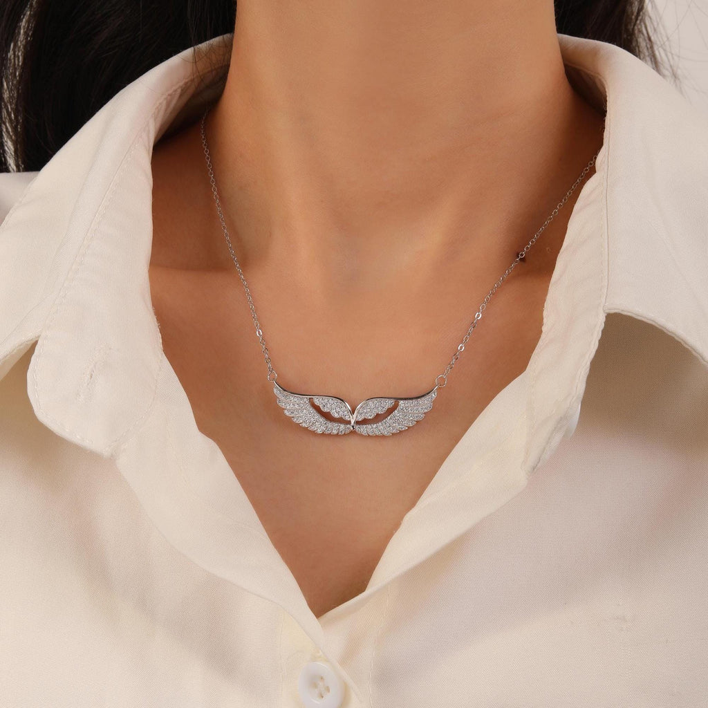 Angel Wings Pendant Necklace