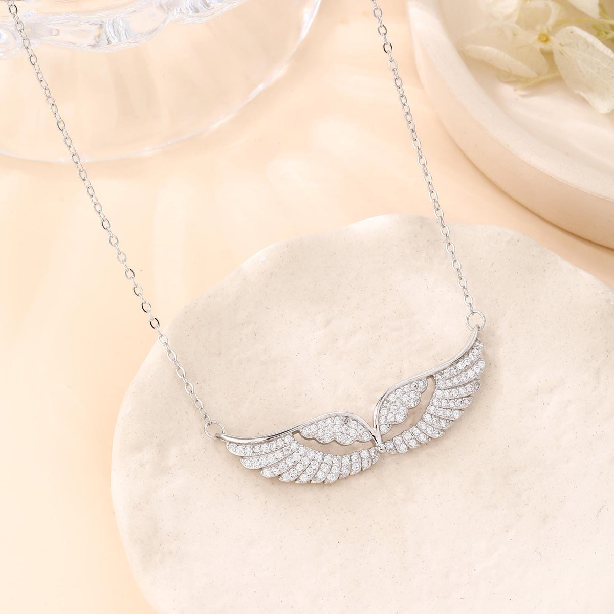 Angel Wings Pendant Necklace