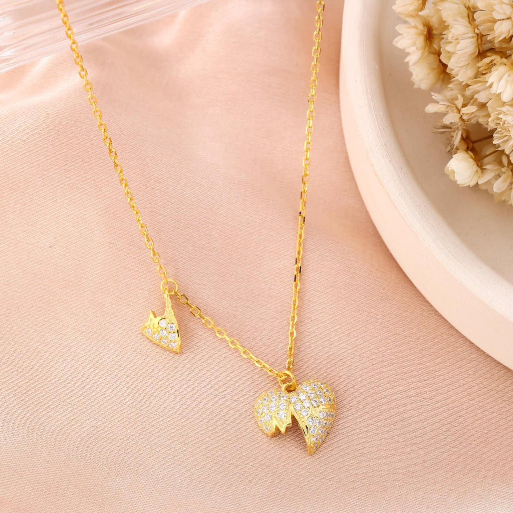 Sacred Heart Pendant Necklace