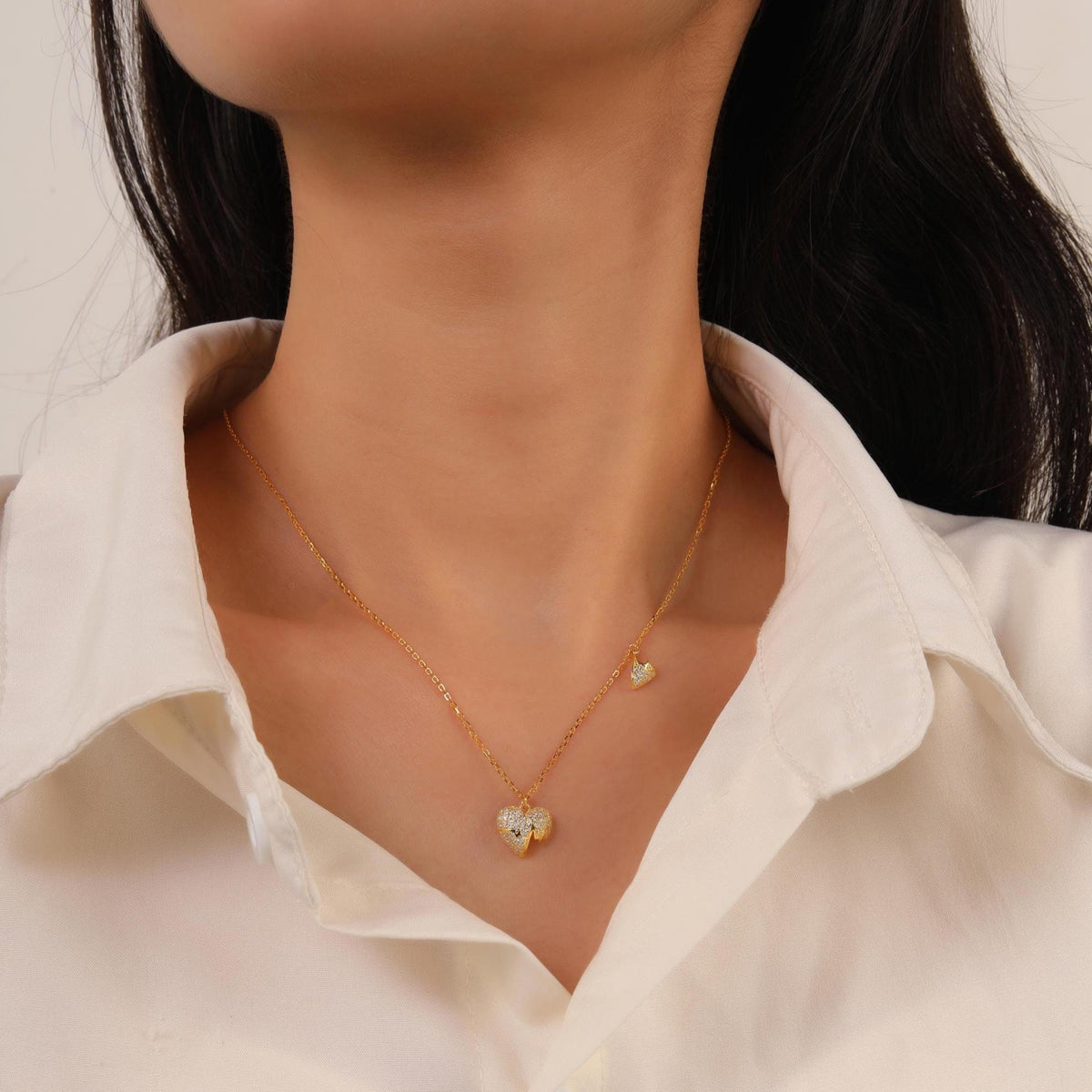 Sacred Heart Pendant Necklace