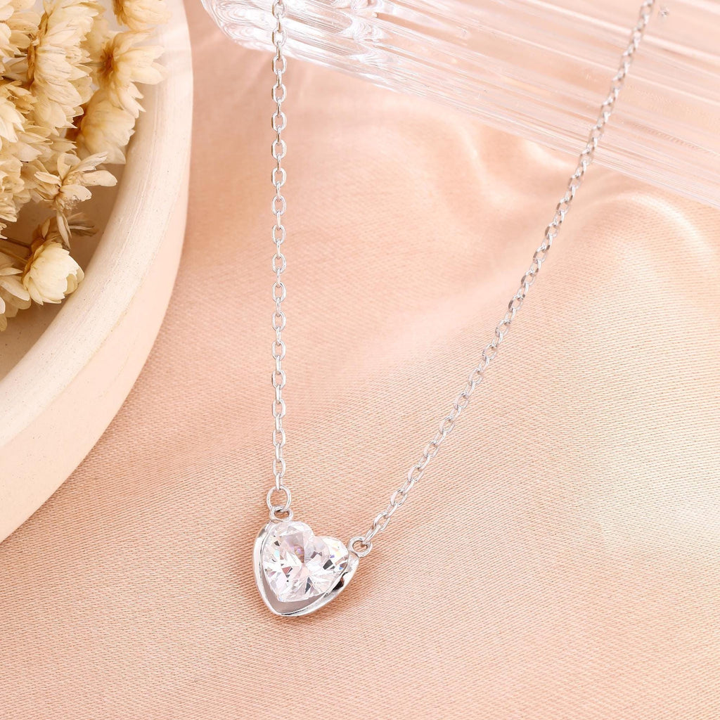 Tiny Heart Pendant Necklace