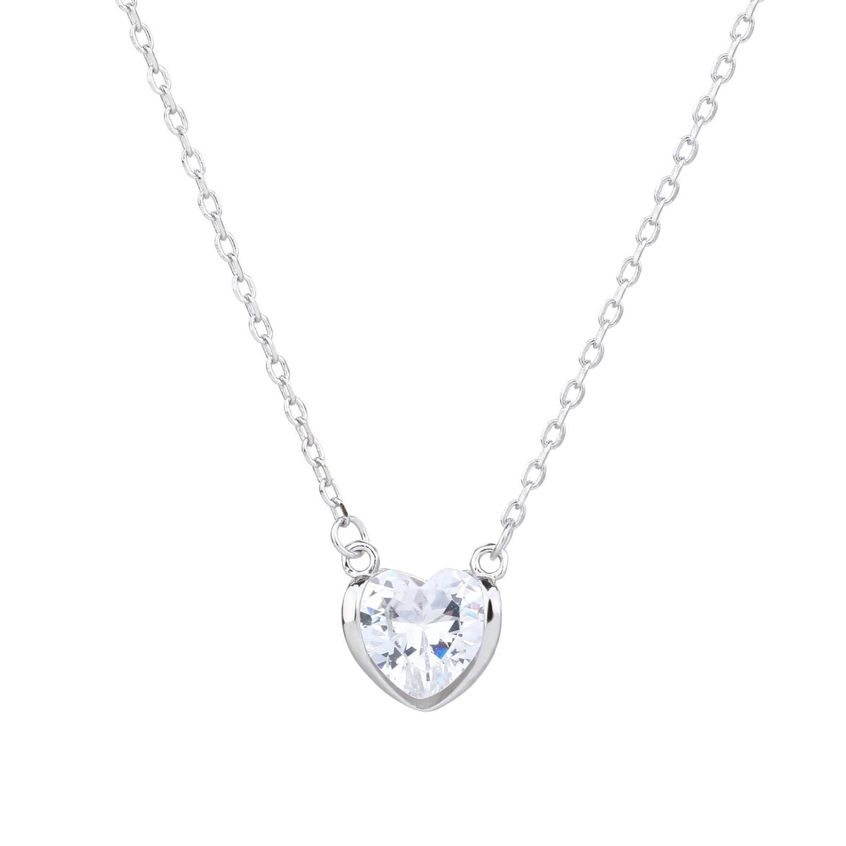 Tiny Heart Pendant Necklace