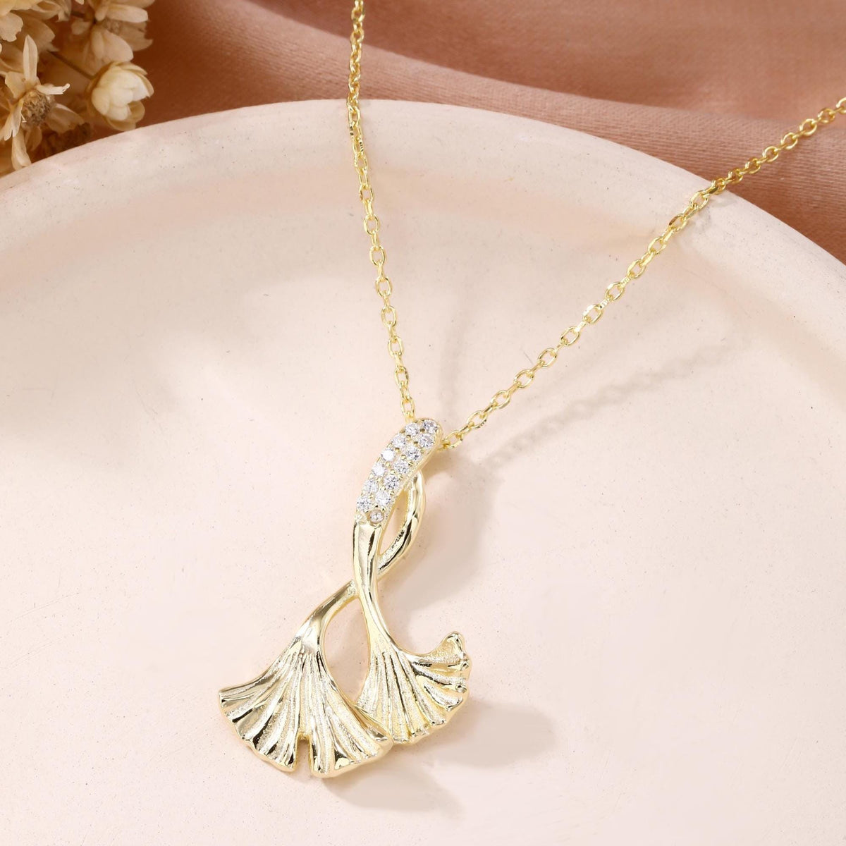 Ginkgo Double Leaf Gift Set
