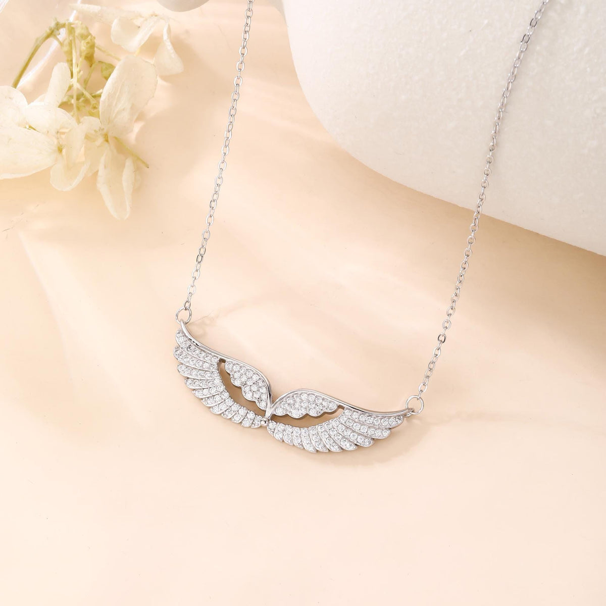 Angel Wings Pendant Necklace