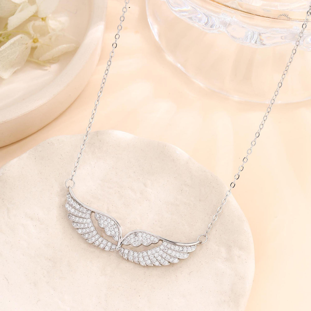 Angel Wings Pendant Necklace