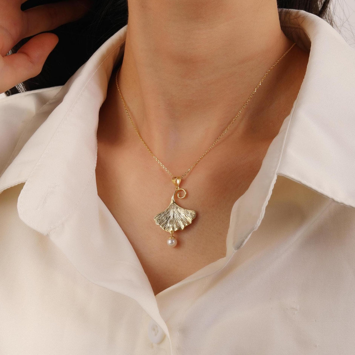 Ginkgo Pearl Gift Set