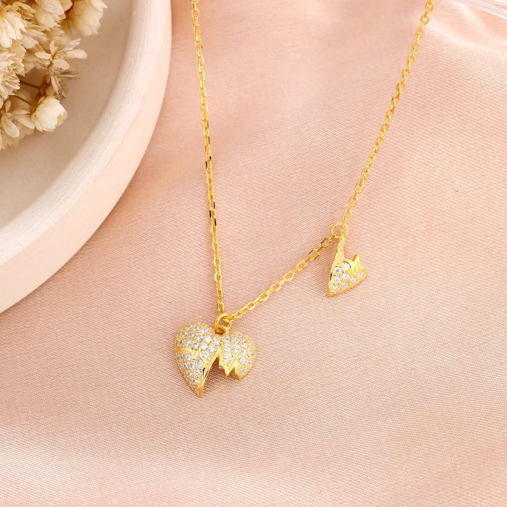 Sacred Heart Pendant Necklace