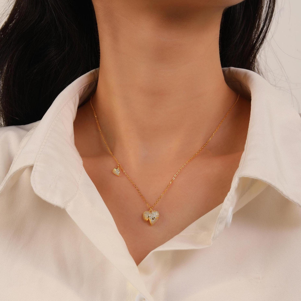 Sacred Heart Pendant Necklace