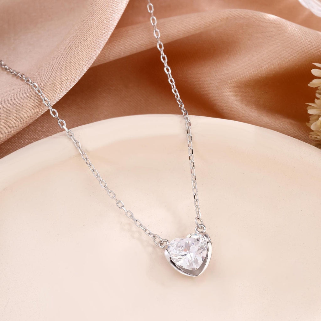 Tiny Heart Pendant Necklace