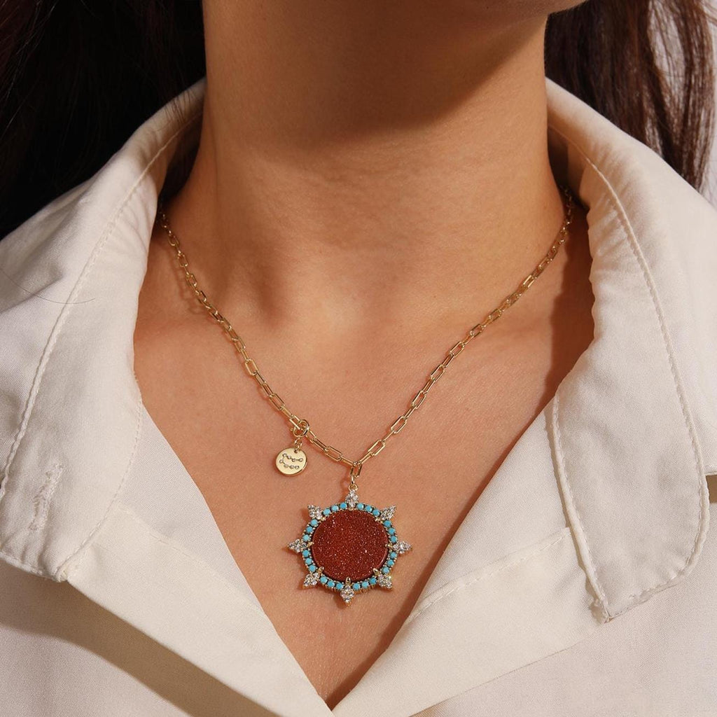 Zodiac Compass Necklace